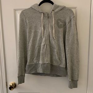 Pink Victoria Secret full zip sweatshirt